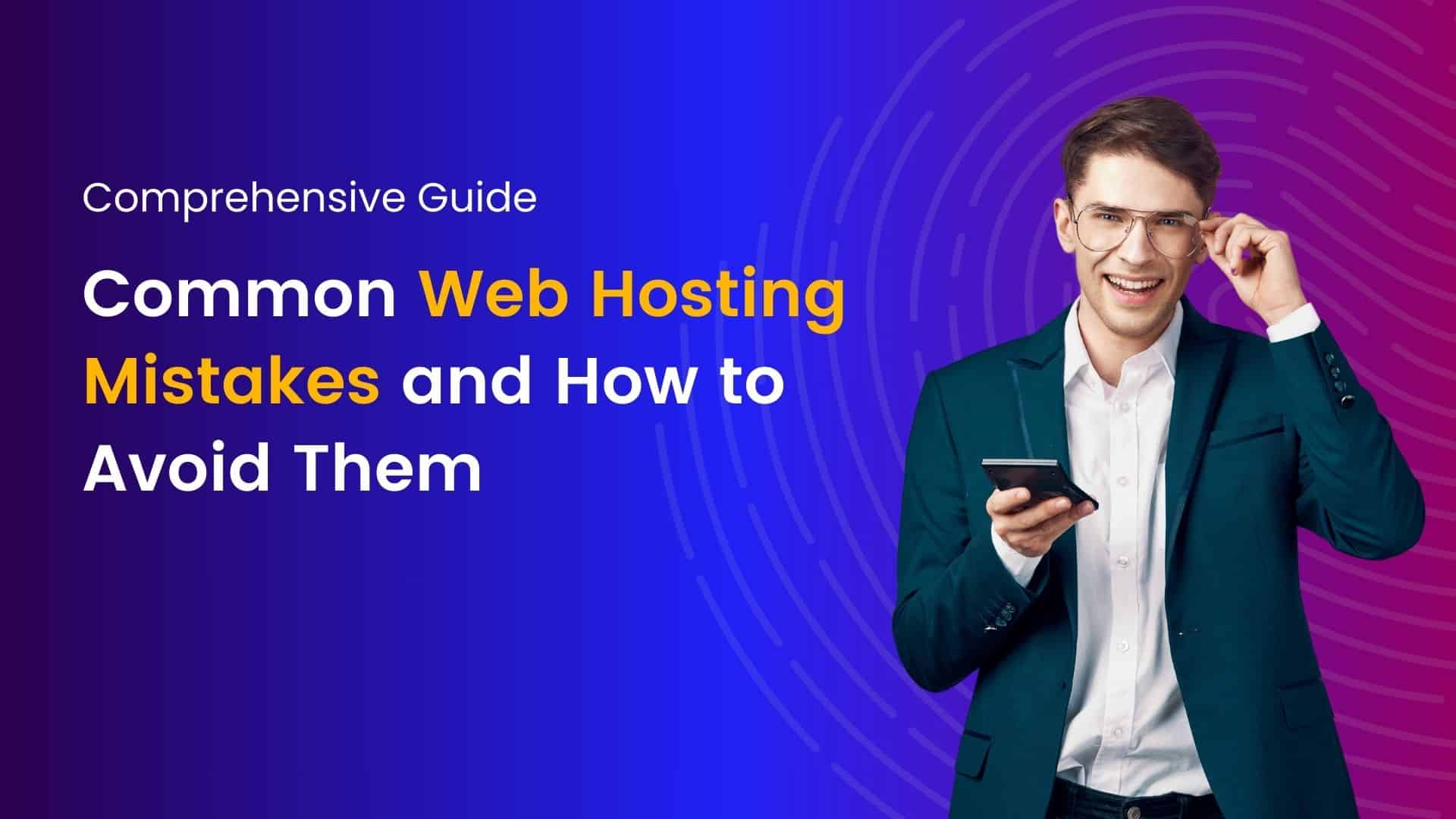 web hosting mistakes